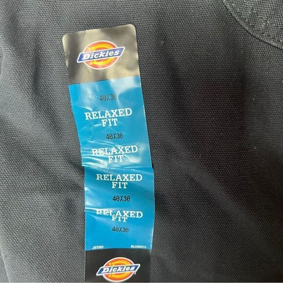 Dickies Relaxed Fit Straight Leg Black Carpenter Jeans Men’s Size 40 X 30 NWT - Picture 4 of 9